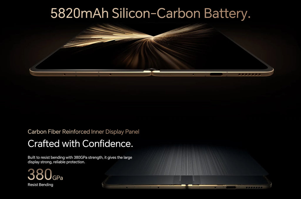HONOR Magic V5 Global Version 5G Foldable Smartphone Snapdragon 8 Elite 7.95" LTPO OLED Display 5820mAh Battery 66W SuperCharge