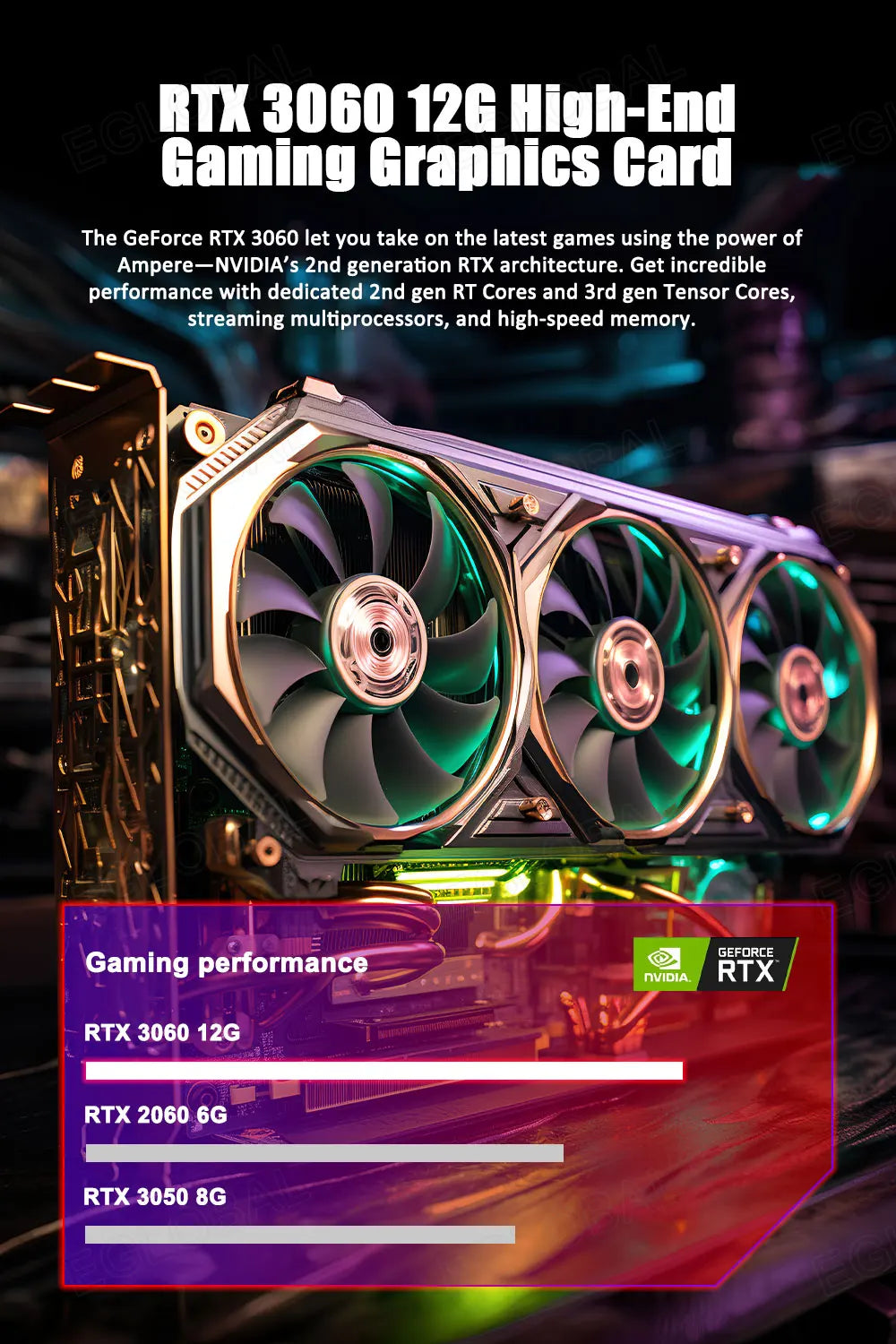 EGLOBAL Gaming Mini PC RTX4060 i9 12900HX 13900HK 32G DDR5 2TB NVMe PC 3*HD Ports Windows11 Desktop Computer Gaming PC