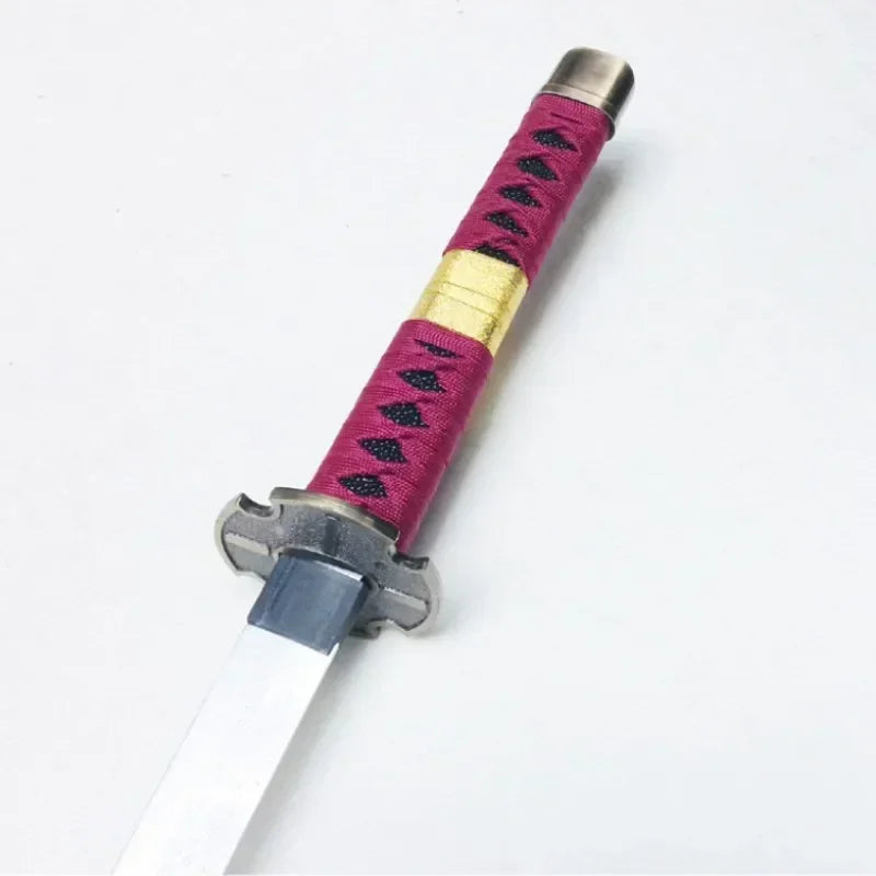 104cm Zoro Katana Sandai Kitetsu Sword Wooden Ninja Blade Anime Cosplay Prop Real Size Japanese Katana Samurai Sabre Kid Toy