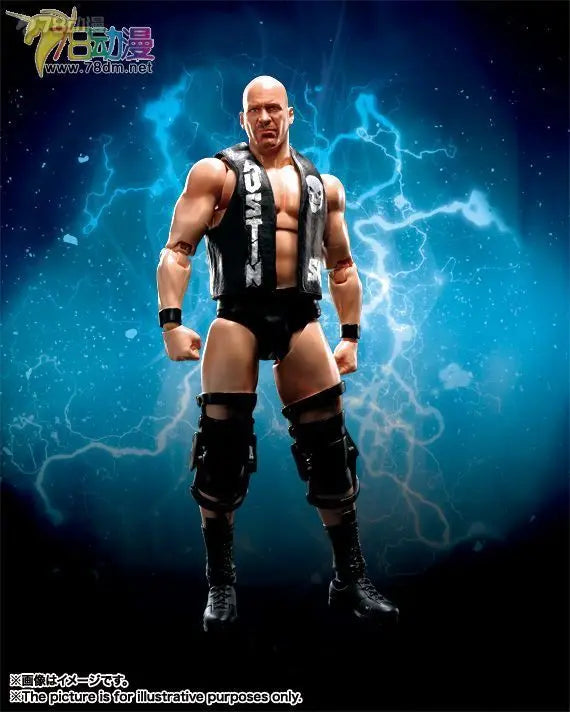 BANDAI Genuine S. H. Figuarts Series Reality Artist Series WWE Kane，Paul Levisk，Steve Austin，Dwayne Johnson Movable Model