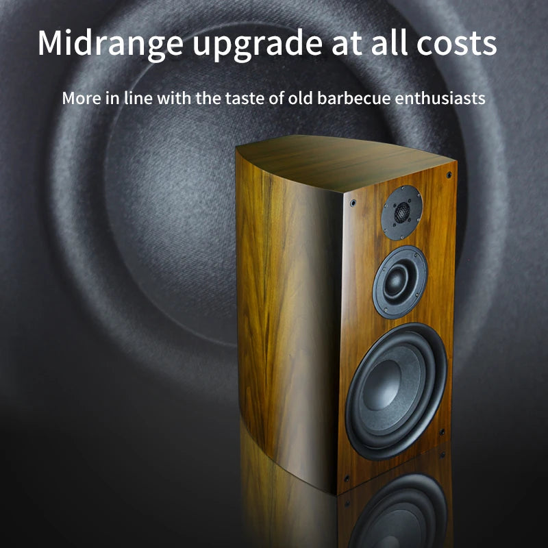 YYAUDIO 10 Inch 8Ohm High Low Speaker Bass Tweeter Hifi Bookshelf Speaker Professional Sound Floor speaker Box
