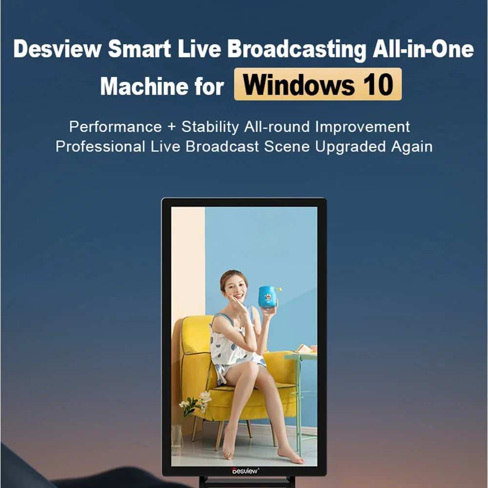 32 inch i7 Processor 16GB RAM 256GB SSD 4G Discrete Graphics Card Live-Steaming All In One Computer