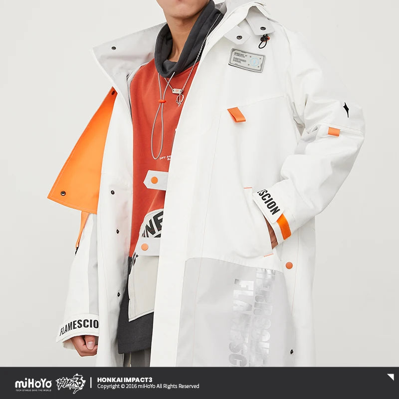 In Stock Honkai Impact 3 Kiana·Kaslana Winter Couple Jacket Herrscher of Flamescion Coat Trench Official Cosplay Doujin Gifts