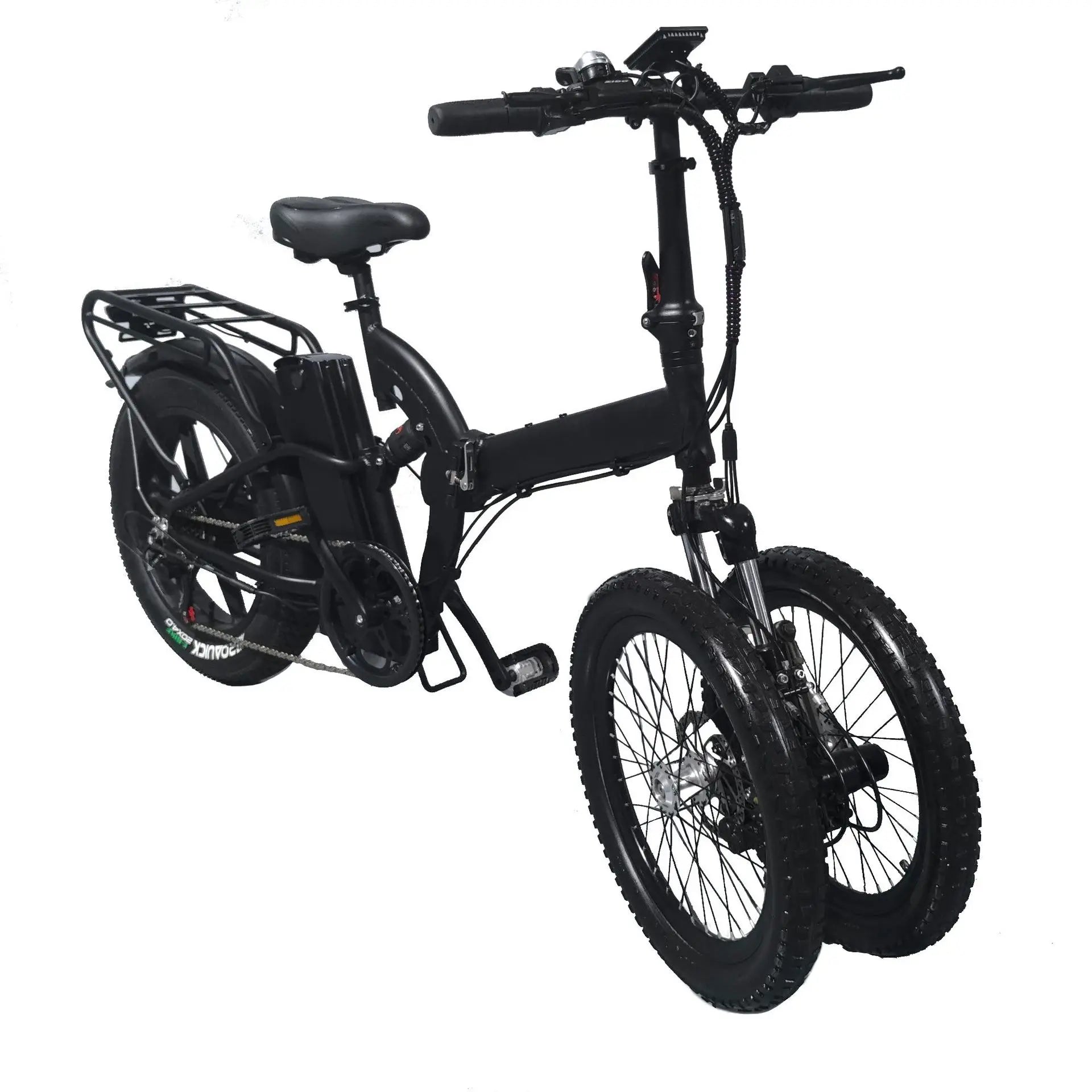 D185 three-wheeled electric moped three-wheeled  bicycle folding  three-wheeled moped