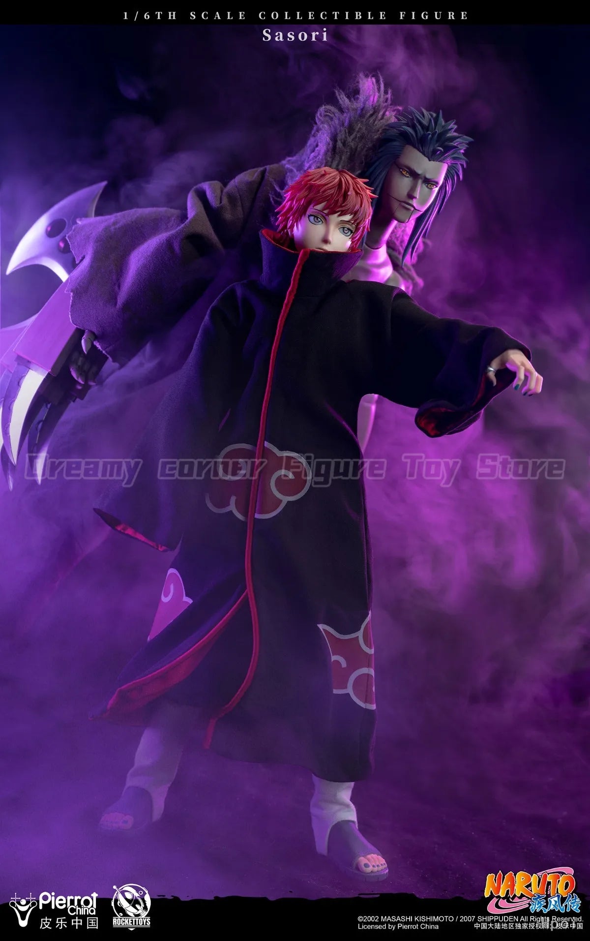 【In Stock】RocketToys ROC-010 NARUTO Sasori 1/6 Action Figure