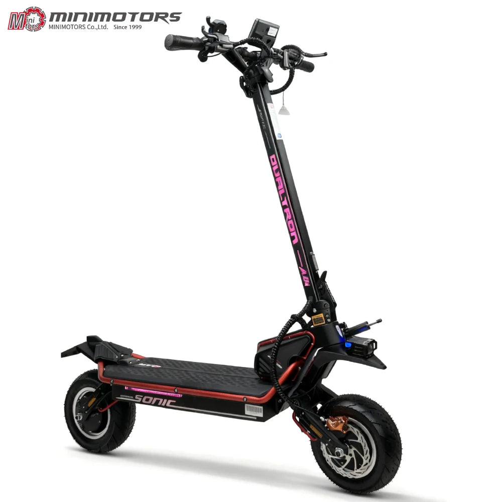 Dualtron Sonic Alien 72V 40Ah EVA Display with Anti-theft Control Dual Motor 2500W*2 Top Speed 100km/h with GPS Function Scooter