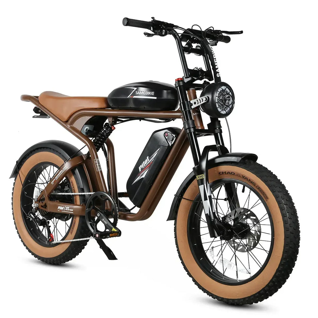 SAMEBIKE M20-II E-Bike 1200W 48V16+16AH Battery 20*4 Fat Inch  Tires Electric Bike  Adult All-Terrain Electric Bicycle