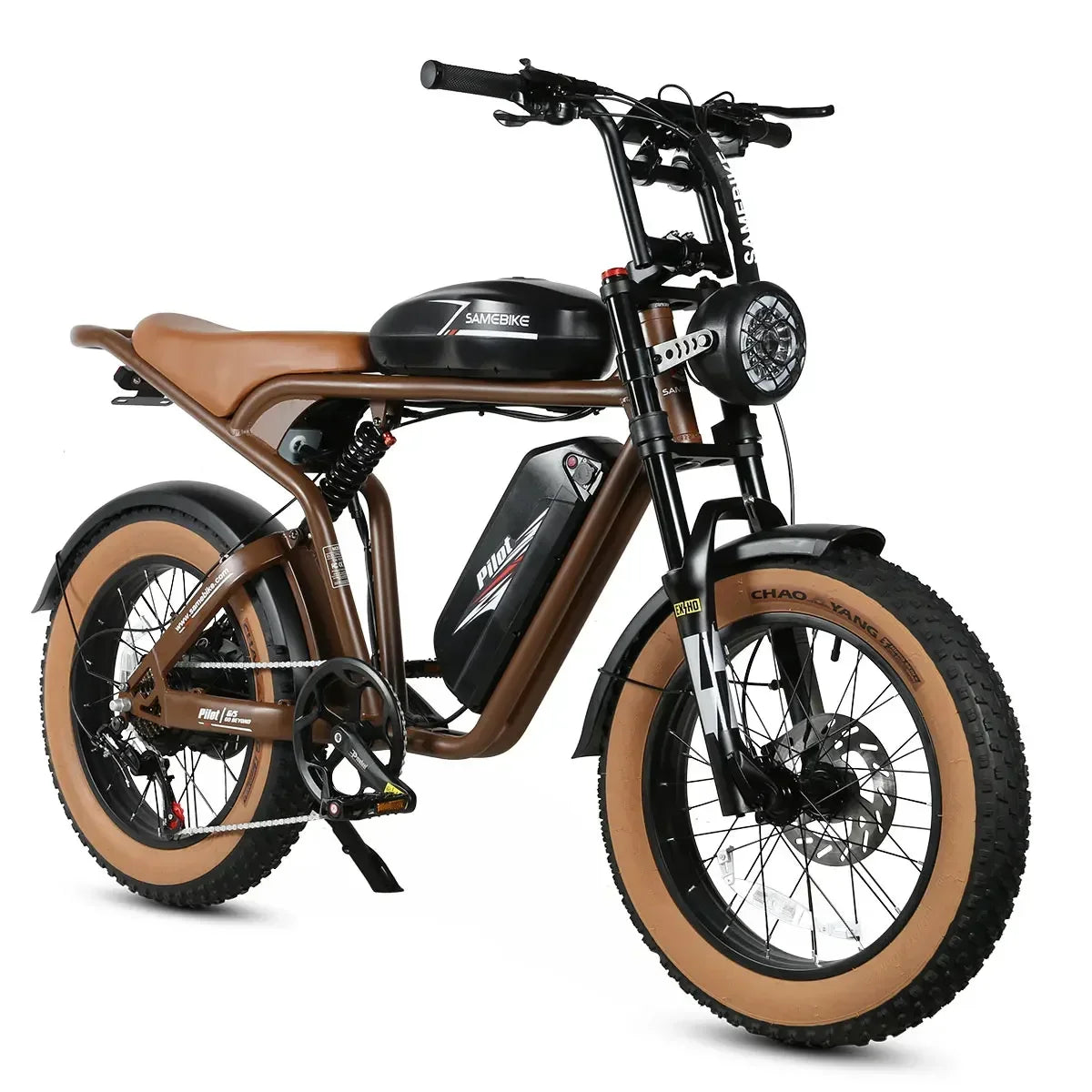 SAMEBIKE M20-II E-Bike 1200W 48V16+16AH Battery 20*4 Fat Inch  Tires Electric Bike  Adult All-Terrain Electric Bicycle