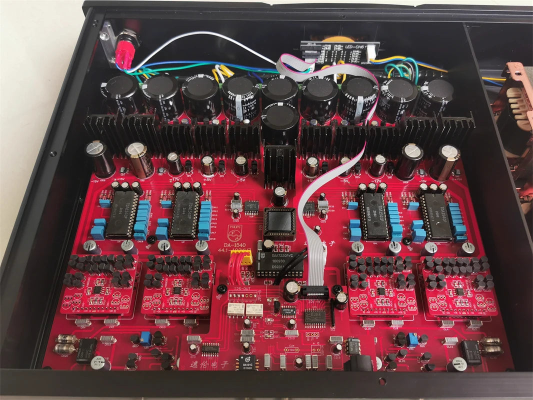 35W*2 TDA1540—XLR 2nd-PLL DAC True Balanced Output Audio Decoder PCM Support 44.1KHZ - 192KHZ/24bit AK4118 Chip RCA*2, XLR*2