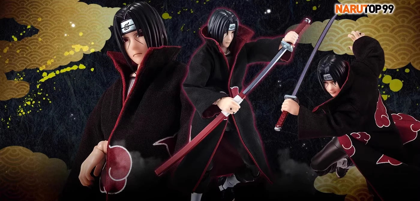 Bandai Original S.H.Figuarts Series Naruto:Akatsuki Figure Anime Movable Character Assembly Figures Model Toys Collectible Model
