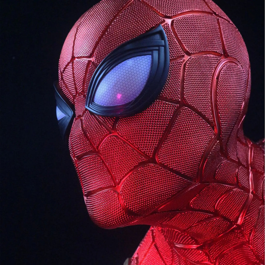 65cm New No Way Home Movie Figure Spider-Man Peripheral Model Half-body Statue Desktop Decorate Ornaments Birthday Gifts Toys