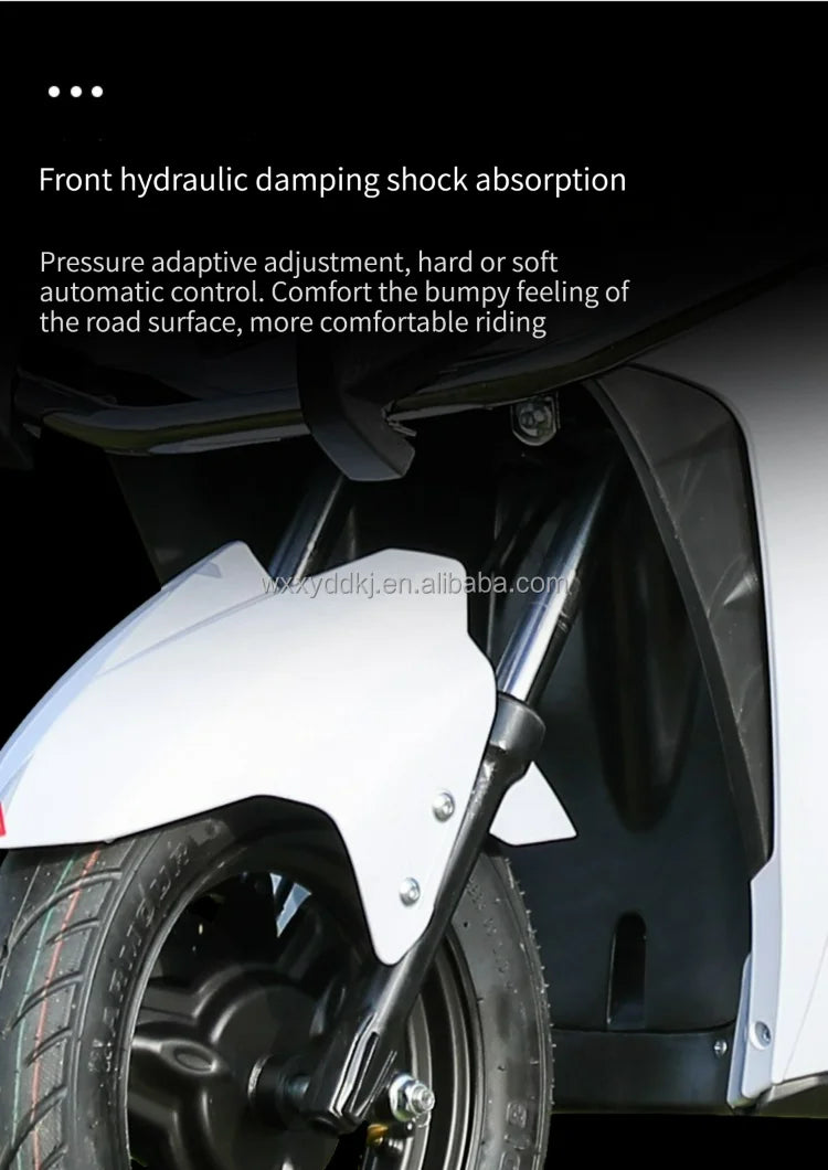 Hot Selling EEC Certified Scooter Electric Motorcycle Popular Adult Bike Racing Model Fashionable and High Demand