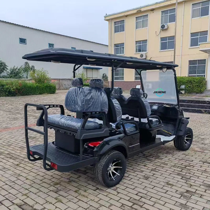 High Performance New Road 6 Wheel Drive Street Legal Club Car Electric Golf Cart Buggy 30-50Km/h Front Disc Brakes80-100km Range