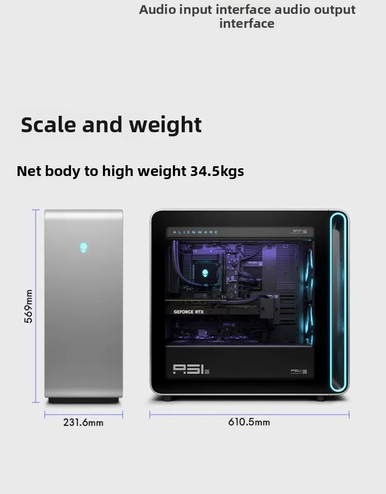 R16 Area51 water-cooled desktop host RTX5090 gaming e-sports new spot