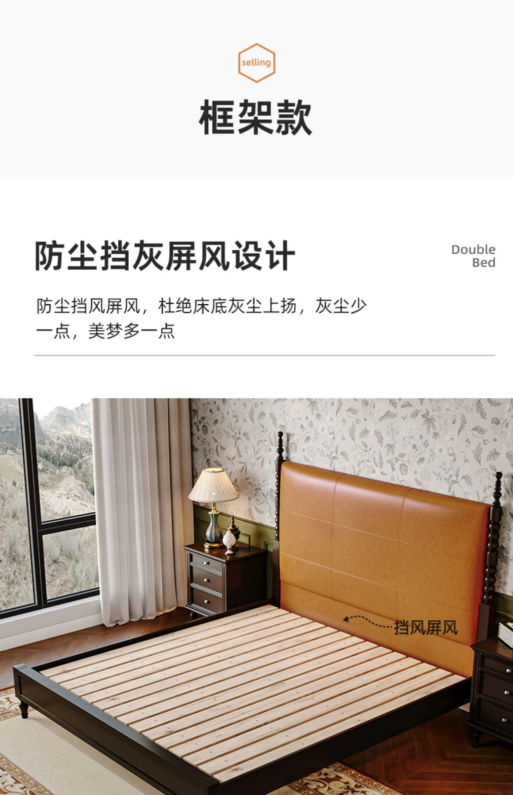 Design Full Size Bed Frame Wood Storage Space House Bedroom Bed Bases Frames Luxury Platform Cama De Casal Home Furniture