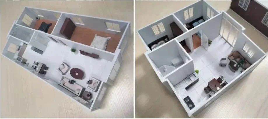 Wholesale China 20 FT 40 ft Movable Foldable House Prefab Collapsible Container Modular Homes Expandable Folding Container House