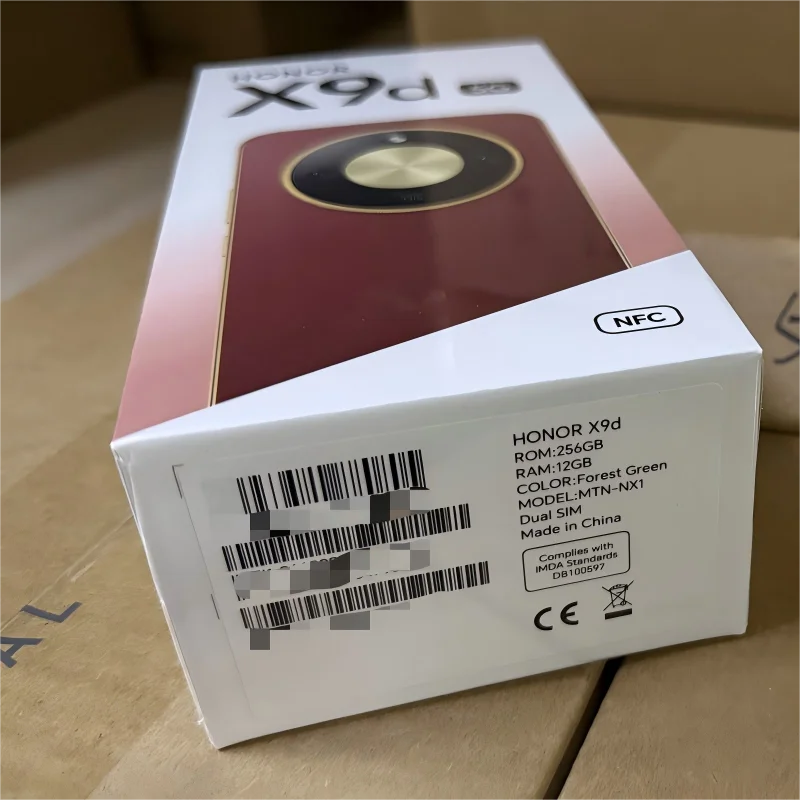 2025 New HONOR X9d 5G Global Version 6.79" 120Hz Super AMOLED Display 108MP OIS Cameras 8300mAh 3-day Battery Android15 Dual SIM