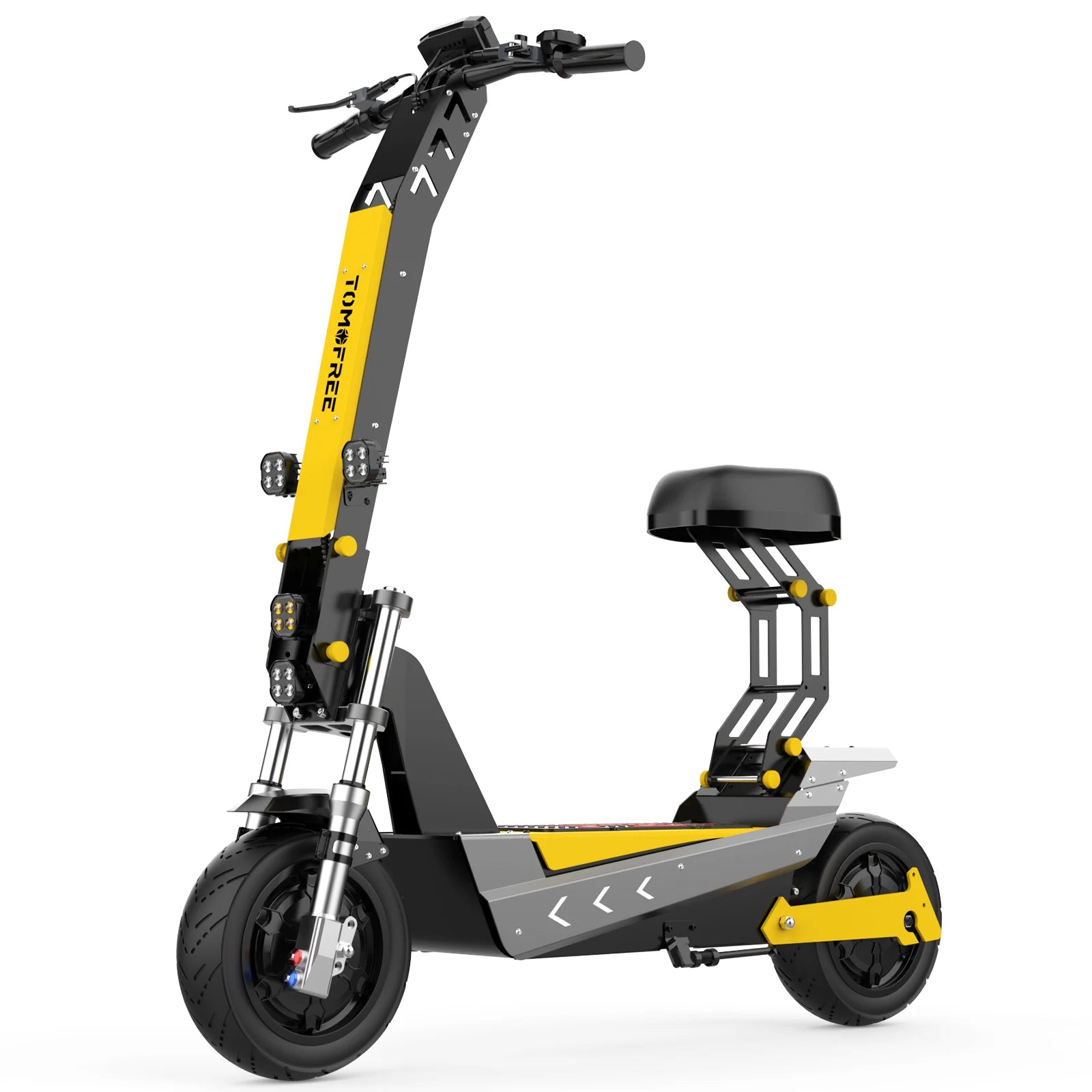 Terrosor 3000Wx2 Adult Electric Scooter Dual Motor Top Speed 50MPH,60V35AH, 11-inch Off-Road Tires Sport Folding EScooter