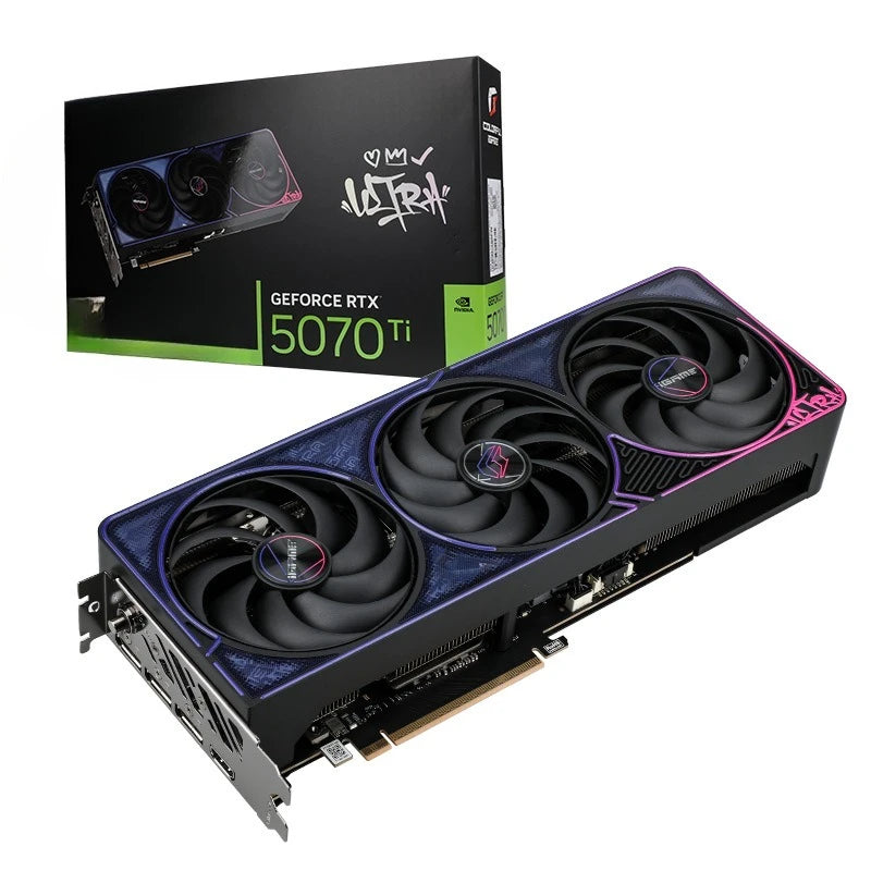New iGame GeForce RTX 5070 Ti Ultra OC SFF gaming computer graphics card