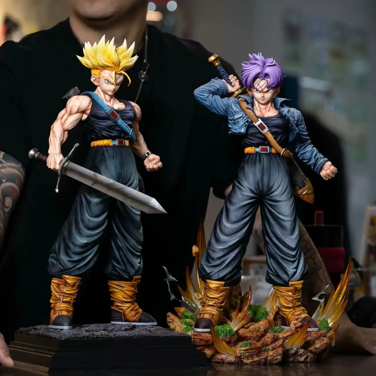 1/6 Dragon Ball Brand New Anime Figure Torankusu Perimeter Resin Model Collect Statue Desktop Decoration Ornaments Gifts Toys