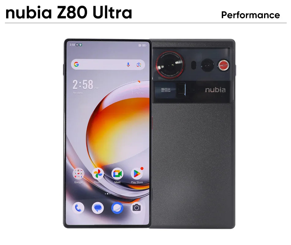 nubia Z80 Ultra 2025 New Version 1.5K 144Hz Display Snapdragon 8 Elite Gen 5 90W Fast Charge 7200mA Original Authentic Smartphon
