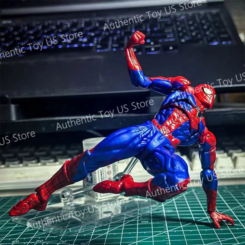 In Stock Ct Toys Spiderman 2.0 Figure Amazing Yamaguchi Spider-Man Agent Venom Mafex Anime Action Figure Customized Gifts Toys