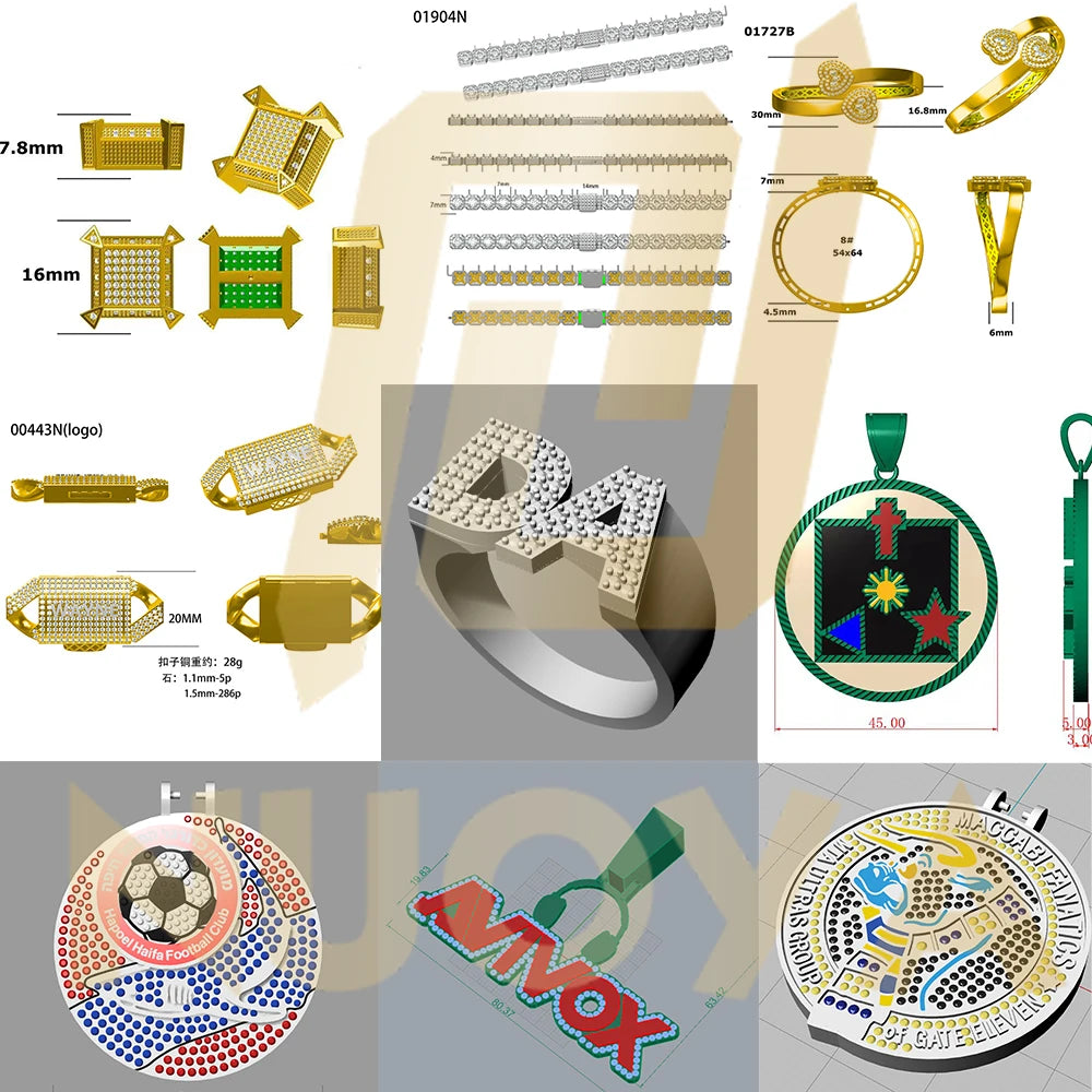 3D Pendant with Custom Design - Unique Personalized Necklace for Men and Women, Multiple Shapes and Symbol, Anniversary Gift