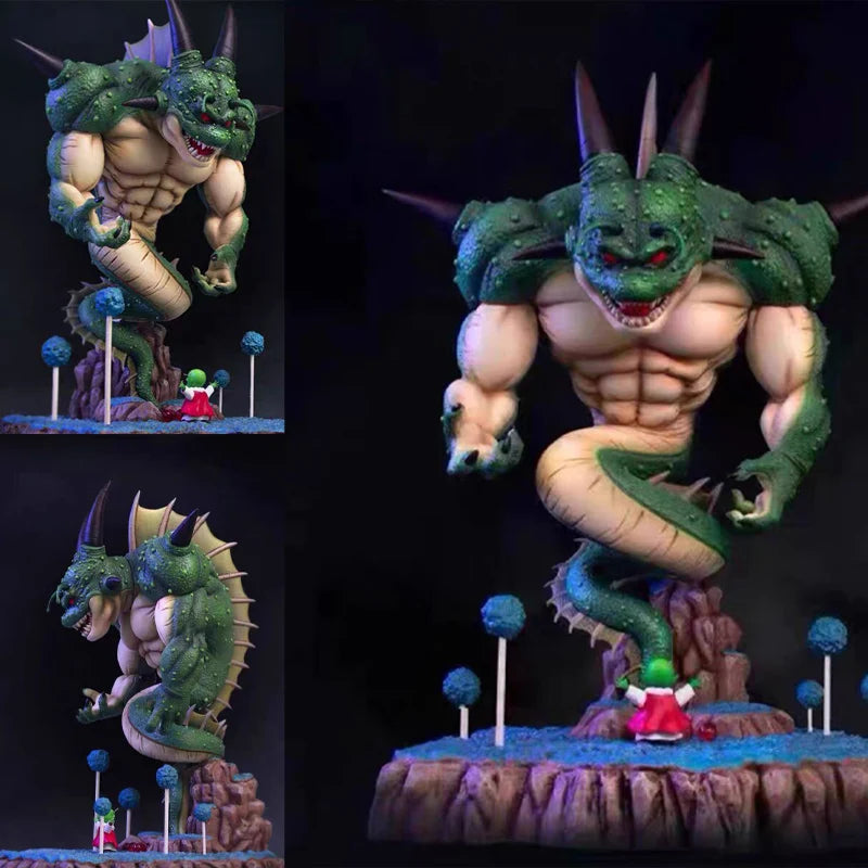 28cm Dragon Ball Figure TX Shenron Son Goku Anime Collection Model Desktop Ornament Decorations Holiday Gifts Children Toys