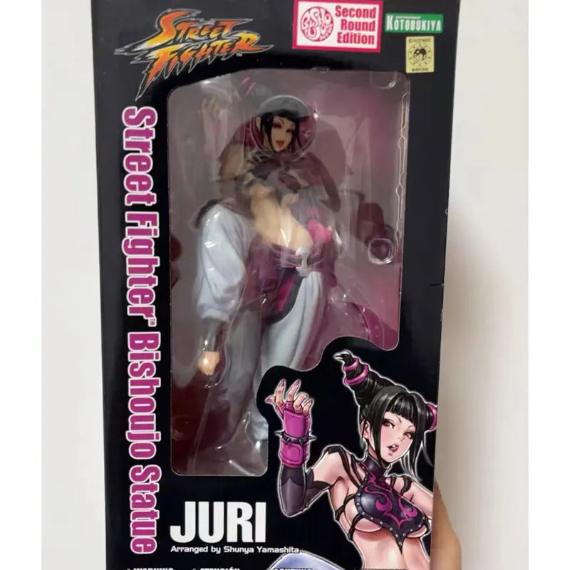 Kotobukiya SNK Lady JuRi 21cm Anime Japanese PVC Action Figure Model Toys Original Genuine