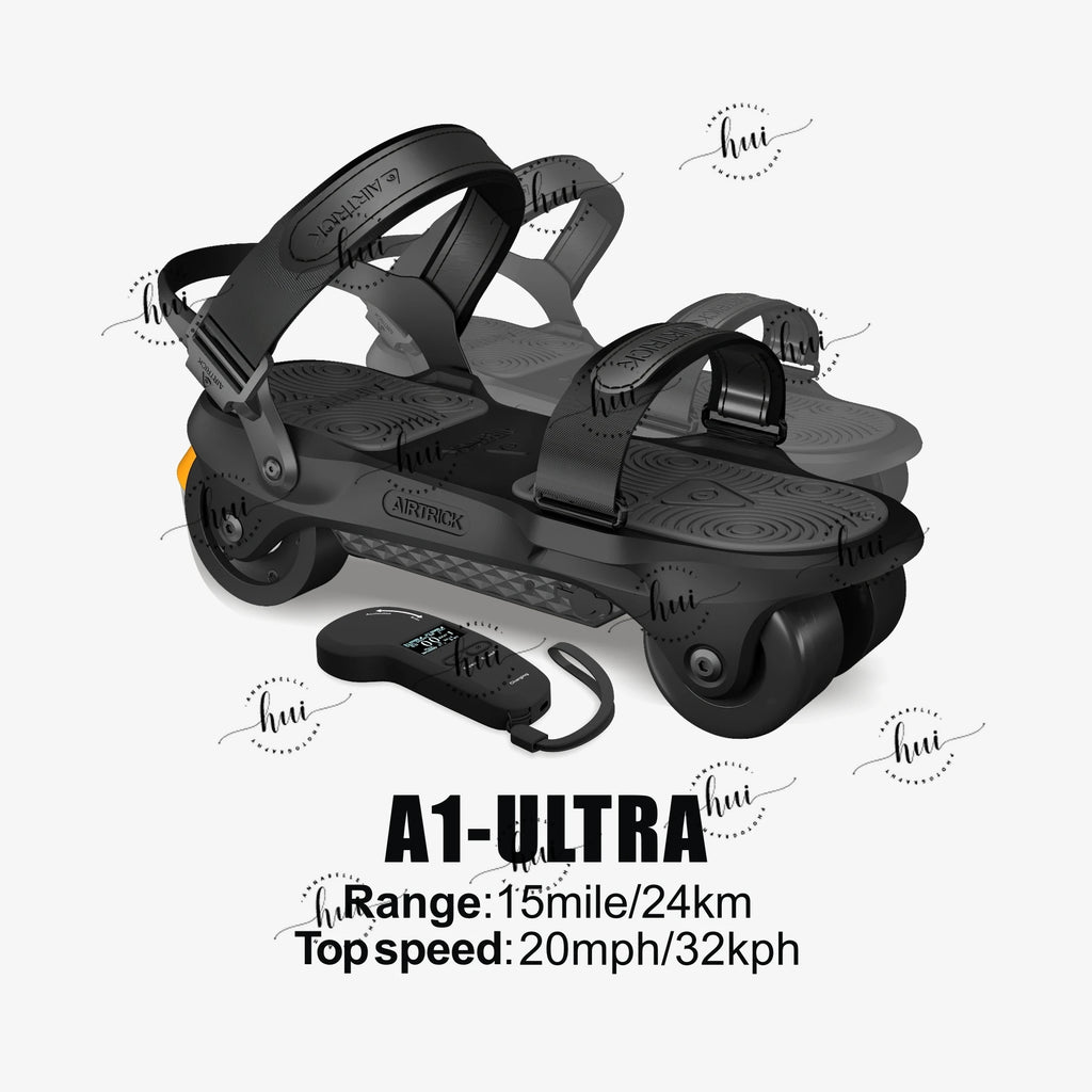 AIRTRICK-Ultra, A Portable and Foldable Electric Skateboarding Shoe for Commuting and Walking Dogs