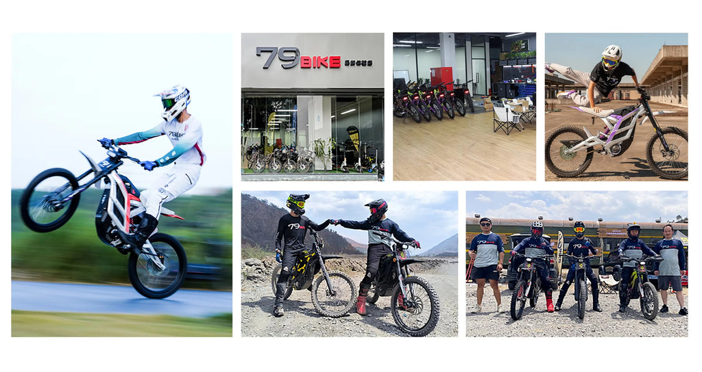 UTV&ATVPro for Adult Electric Dirt Bike 72V Motocross Mountain Hilly Road Racing Bike 85km/h Max Speed 120km Range Front/Rear