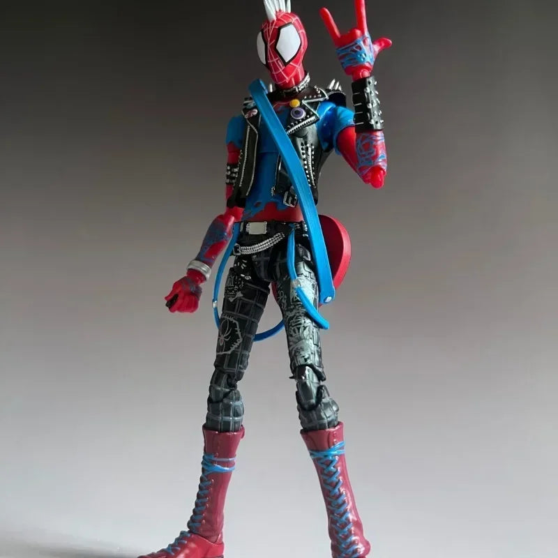 IN STOCK CT Toys Spider-Punk Action Figure Spider-Man Across The Spider-Verse SHF Collectible Model Toy Gift