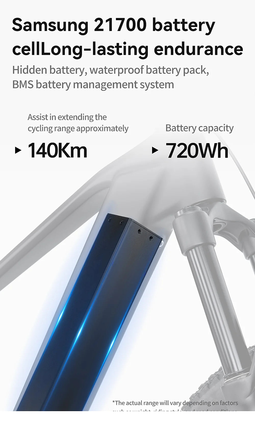 TWITTER EM19 Carbon FiberElectric assistance Bike 250W36V/48VNew21700Battery E-bike M6100 12S Adult All-Terrain Electric Bicycle
