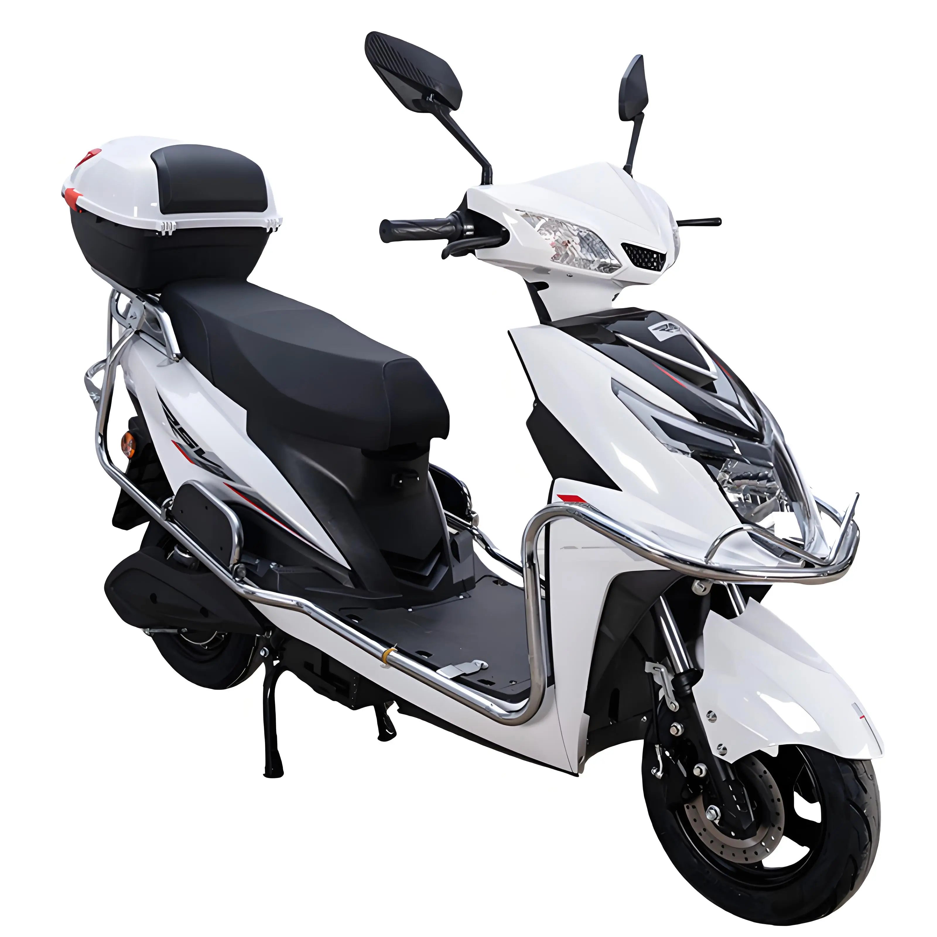 2025 Best Selling 60v Electric Motorcycle Scooter Long-Range Electric Bike for City Commuting and Leisure Riding