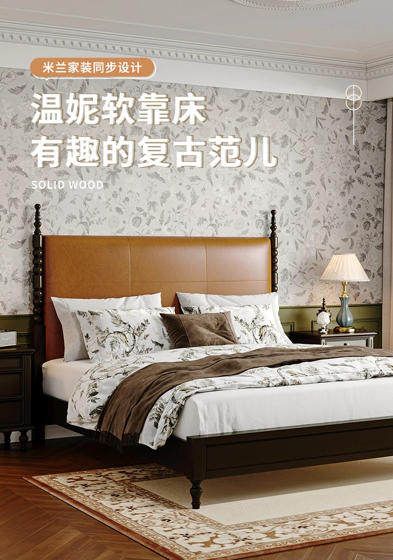 Design Full Size Bed Frame Wood Storage Space House Bedroom Bed Bases Frames Luxury Platform Cama De Casal Home Furniture