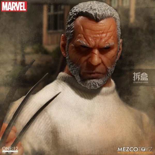 MEZCOTOYZ Genuine Superhero One 12 Series Wolverine Deadpool Logan Punisher Blade Daredevil Action Figures Model Toys Gifts