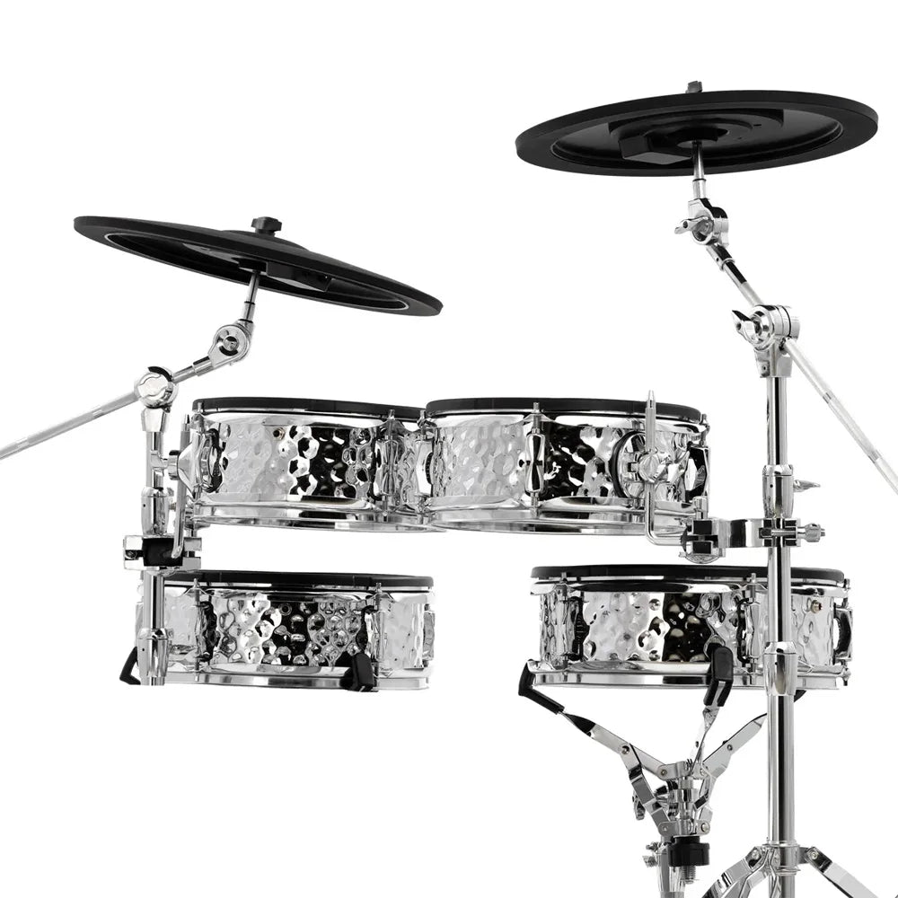 PD Electronic Compact Portable 10/12 Inch Double Layer Metal Mesh Pads OEM Bass Drum For Stage Studio Use Wholesale