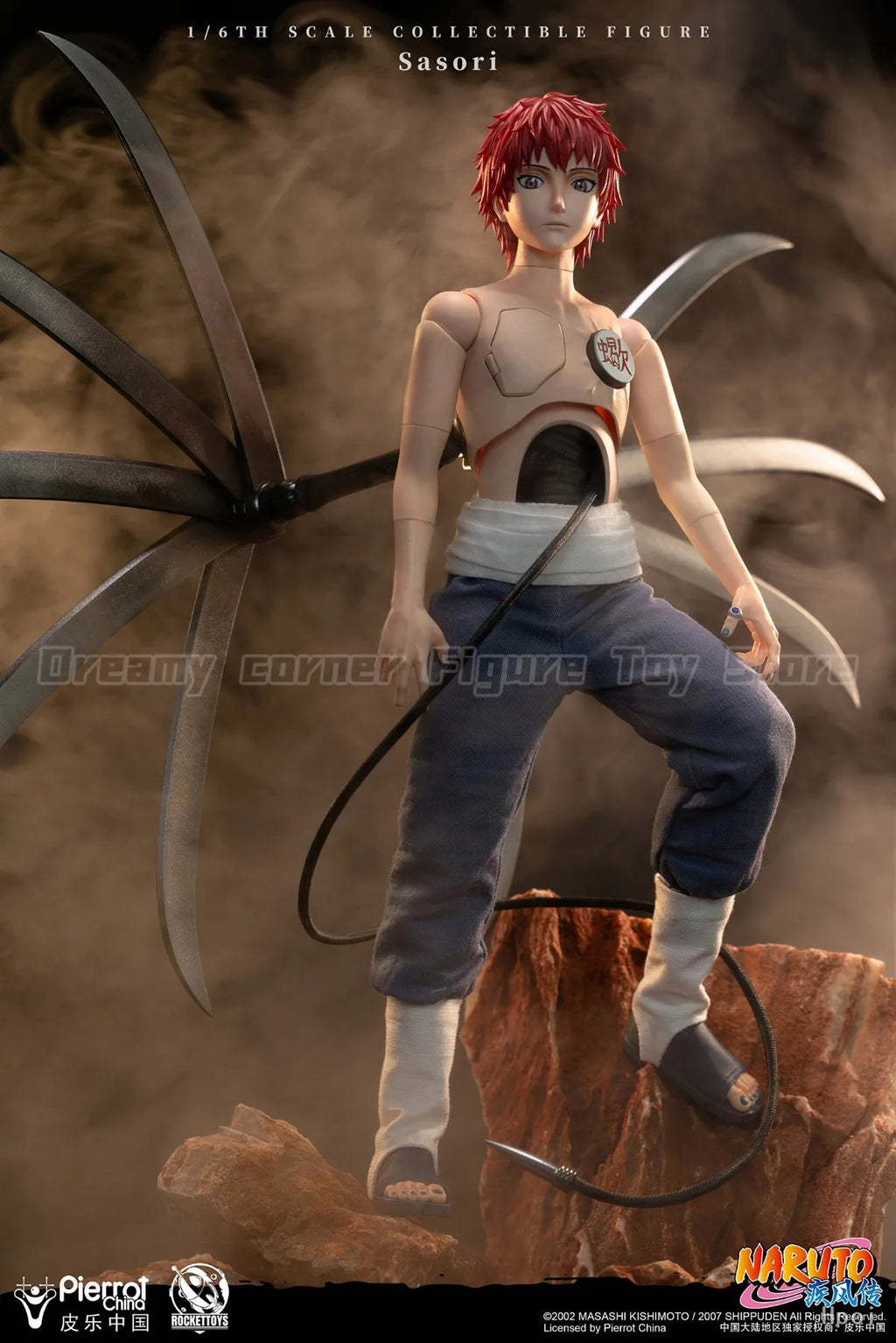 【In Stock】RocketToys ROC-010 NARUTO Sasori 1/6 Action Figure