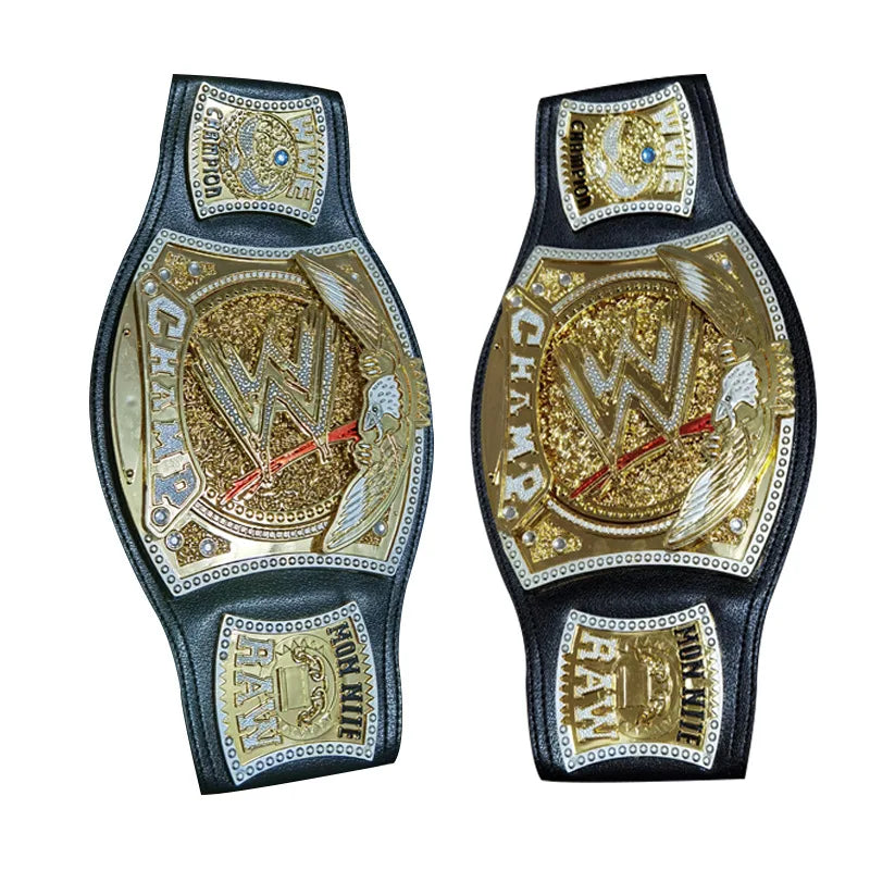 2025 New Wrestler Championship Belts Action Characters Figure Toys Occupation Wrestling Belt Gladiators Model Fans Children Gift