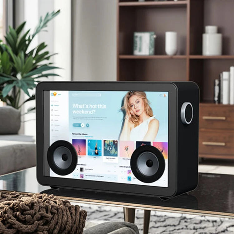Professional Karaoke Experience Mini USB Speaker Indoor Subwoofer With 19.5 Transparent LCD Display LED & LCD TVs Genre Speaker