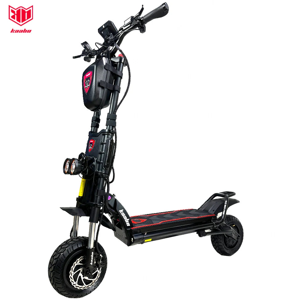 Kaabo Wolf King GTR Max 72V 40Ah 2*2000W Dual Motor Top Speed 105km/h TFT Display IPX7 4Piston Hydraulic Brake Electric Scooter