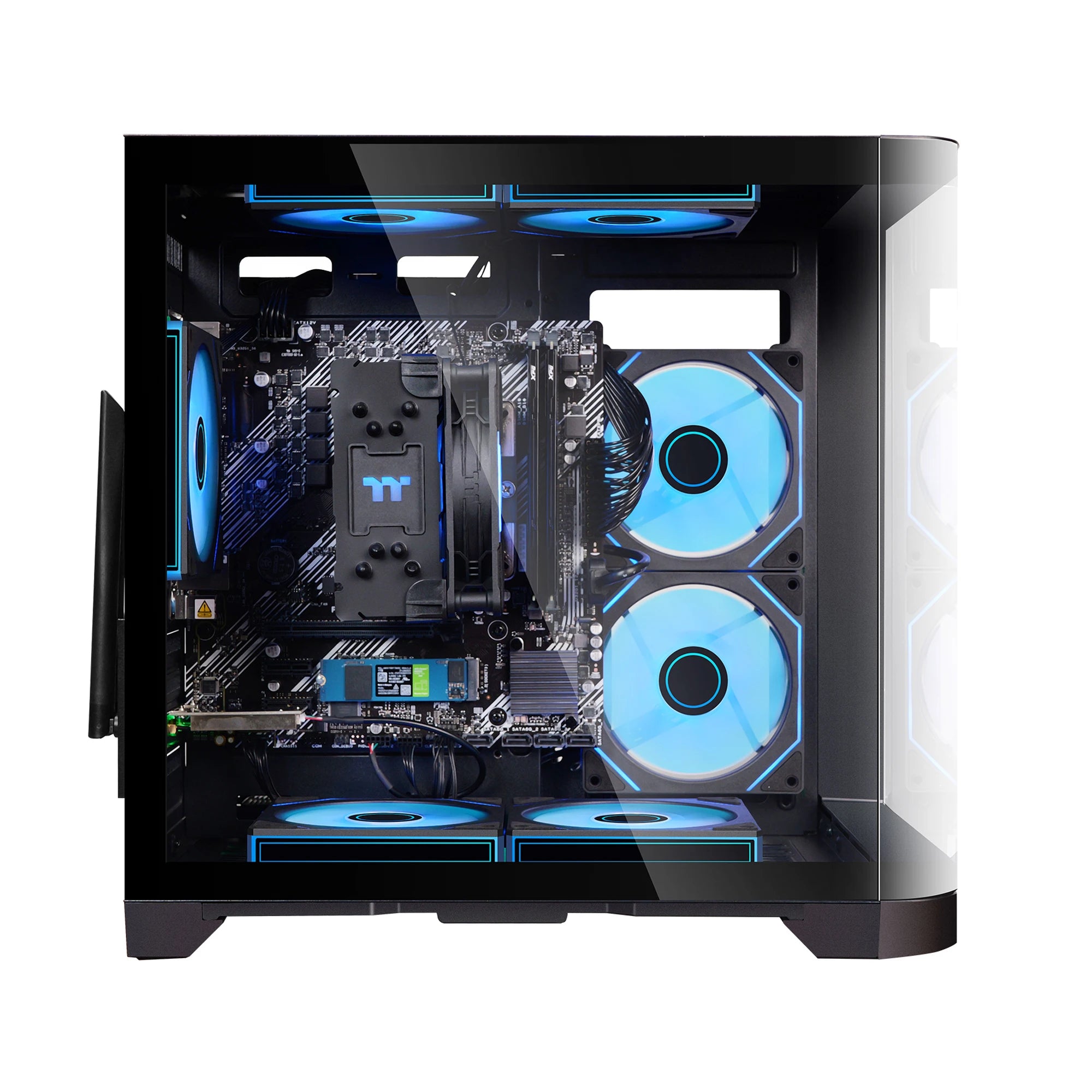 YEAH MAGIC  AMD Ryzen 5 5600GT  Gaming Desktop 16GB(8G*2) DDR4 3200 1T NVME SSD ARGB 7 Fans Win 11 Home Gamer Desktop PC in US