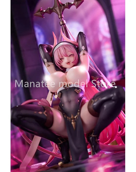 HOTVENUS Original Devil Sister Nemu 1/6 PVC Action Figure Anime Model Toys Collection Doll Gift