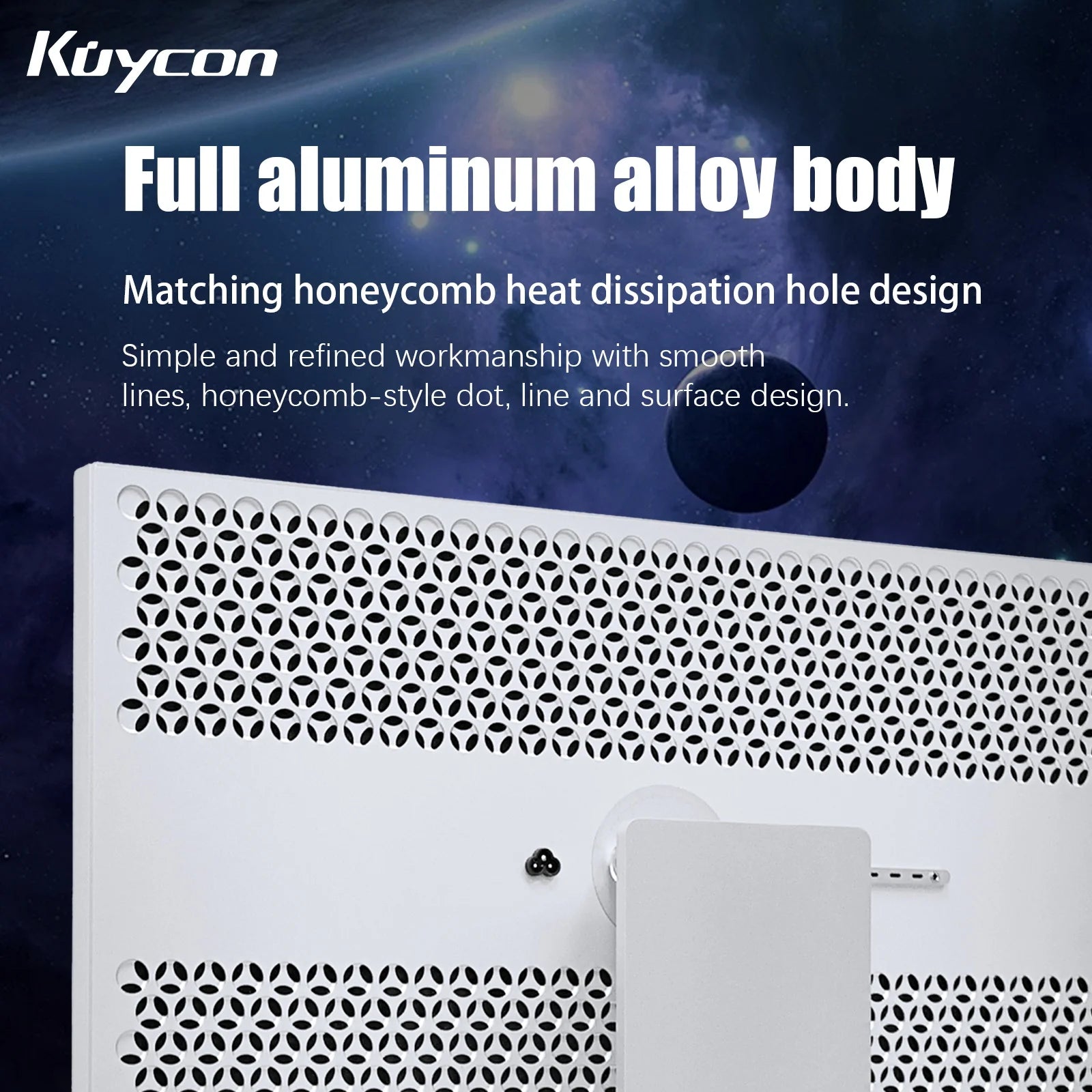 Kuycon G32P Computer Monitor 32 Inch 6K UHD LED PC Display 99%sRGB IPS Monitor Eyecare Anti-glare Screen G-sync VESA Compatible