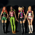 Female WWE AEW Action Figure Wrestling Championship Display Collection Figure Model With Movable Joints Toys Kids Christmas Gift