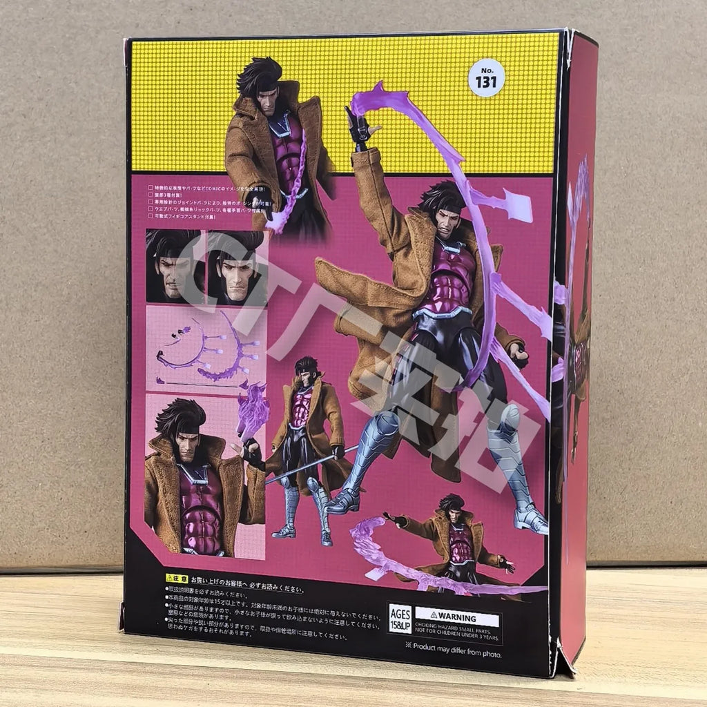 Original Ct Toys Gambit Figure Mafex 131 X-Men Wolverine Shf Anime Action Figure Figurine Statue Model Kids Toy Customized Gift