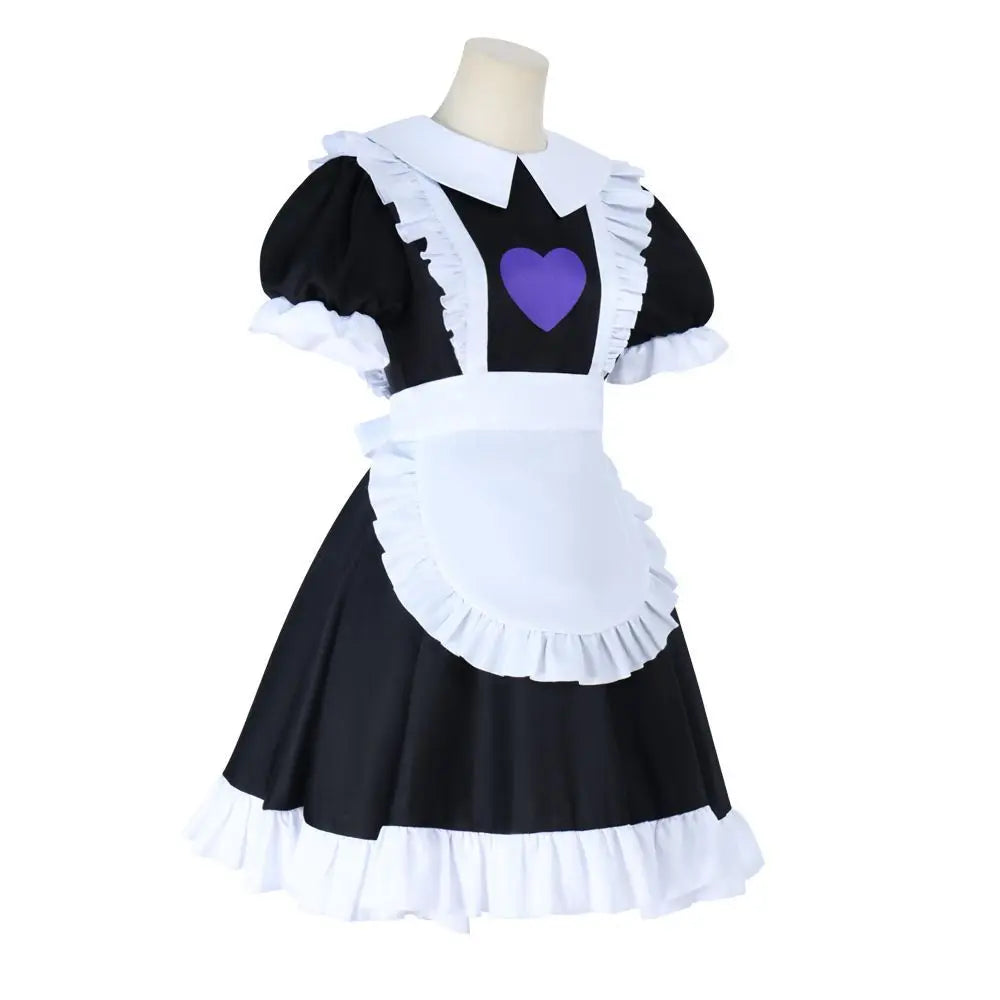 Magic Number Circus Cosmaid Jax Cosplay Roleplay Costume Female Servant Uniform Anime Themed Party Wear Fashionable Cosplay O...