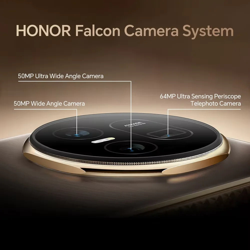 Global Version HONOR Magic V5 5G Smartphone Snapdragon 8 Elite 7.95" Foldable OLED 5820mAh Battery Support 66W SuperCharge eSIM