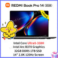 Xiaomi REDMI Book Pro 14 2026 Ultra5-338H/Ultra7-358H 32GB+1TB 14inch 2.8K 120Hz Screen Blue
