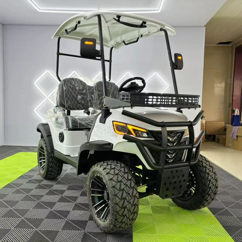 Top Sales Newest Adult 48V 60V 72V Electric Golf Buggy 4 Wheel 2/4/6/8 Seater Off Road Car Electric Golf Cart